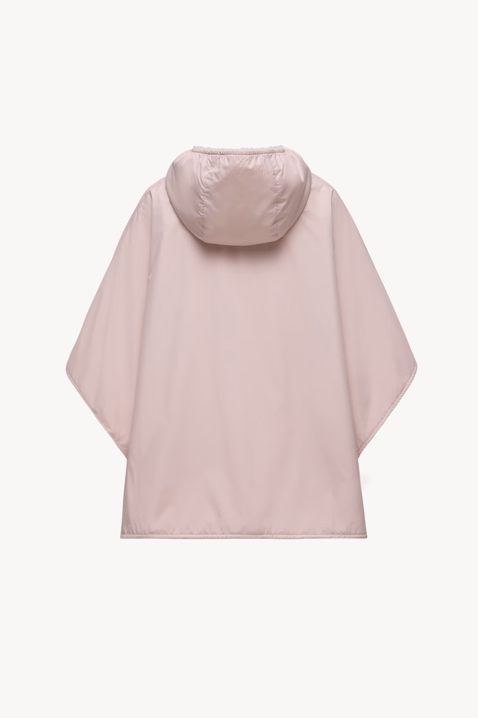 Reversible Hooded Teddy Cape Girl Pink Moncler 4